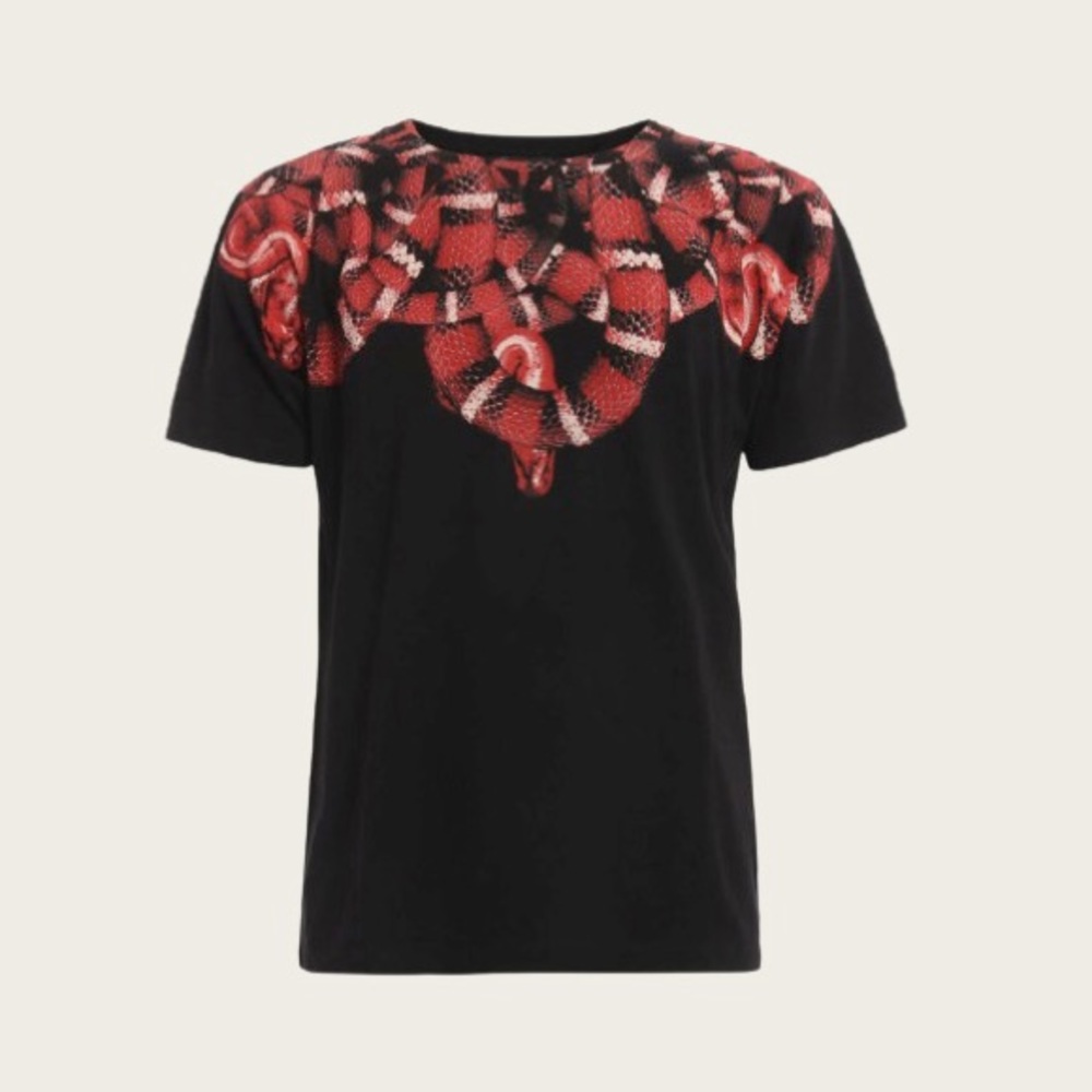 Marcelo Burlon Moon Snake Print T-shirt